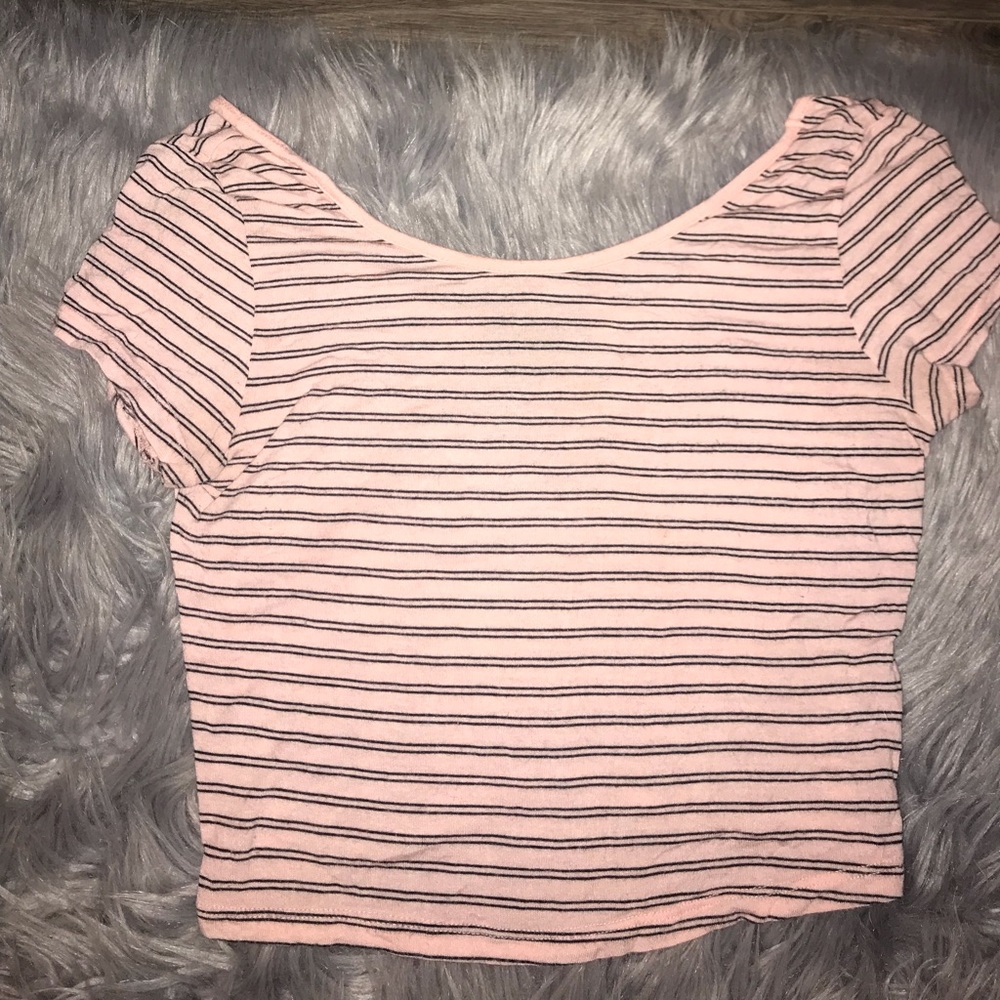 Stripped crop top